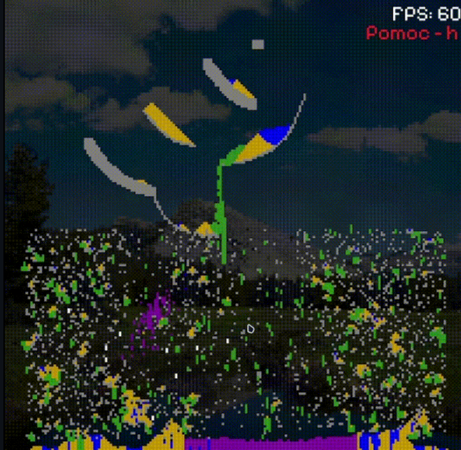 Sand-Simulation granular physics simulation